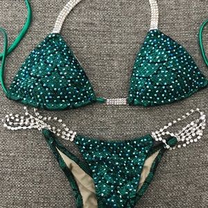 Ravish sands green competition bikini